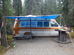 Camp in an Ambulance