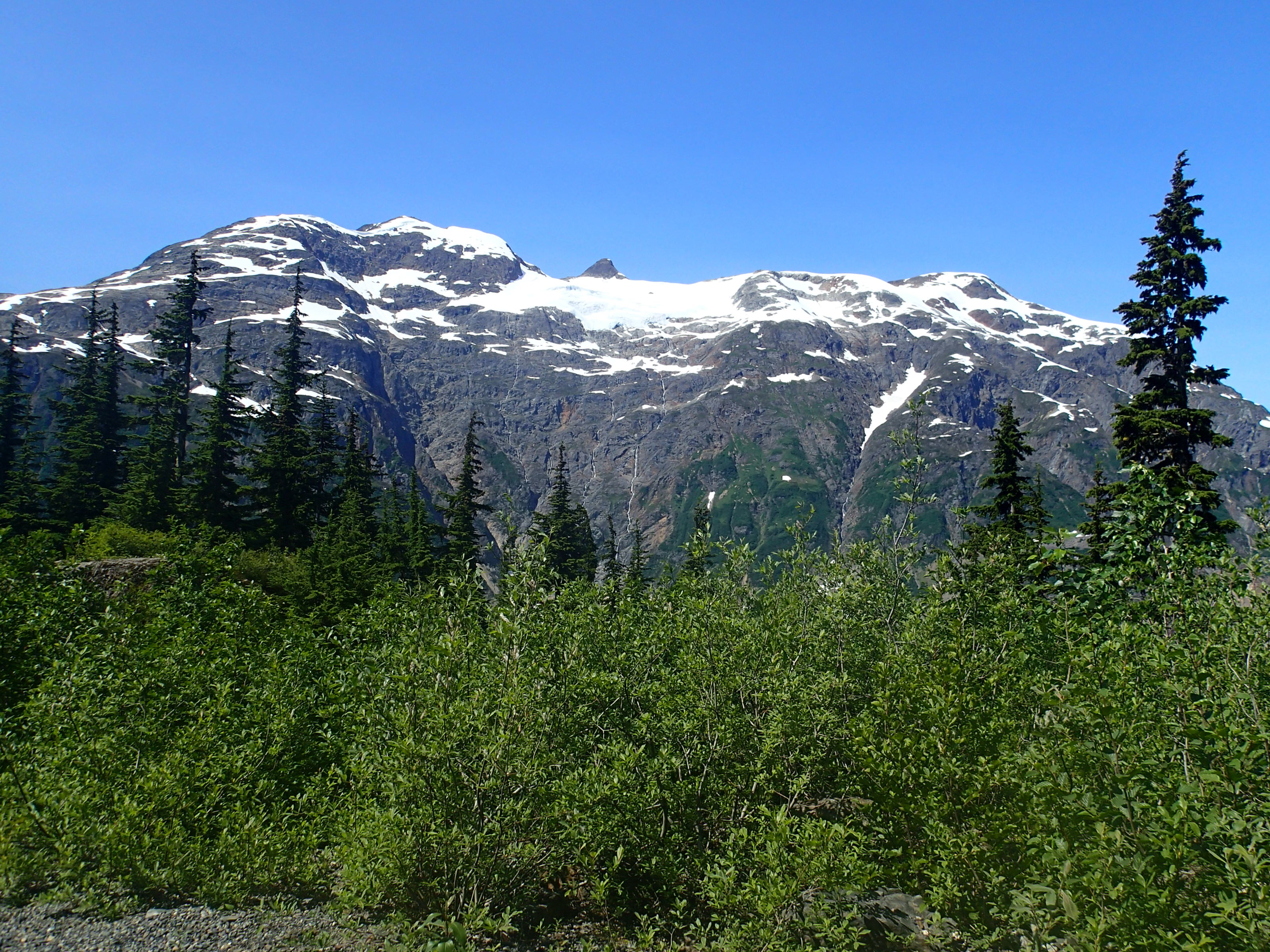 Riding south from Stewart