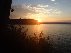 Sunrise Babine Lake