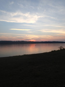 Sun set 10 Mile Lake