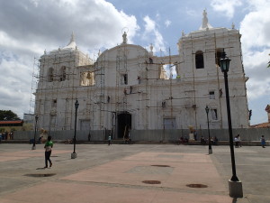 Cathedral Leon, biggest in Central America