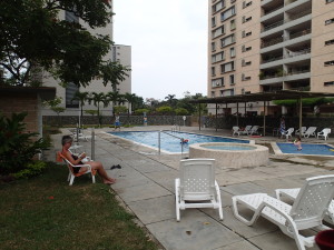 Nice pool in the housing complex