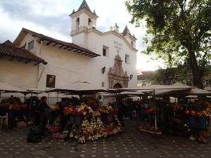 Flower Market in Cuenca