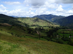 Ecuador Highlands on the way to Vilabamba