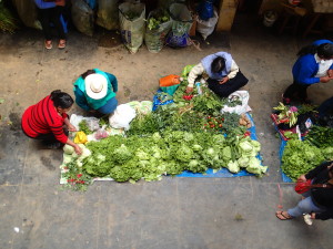 Market at Chachapoyas