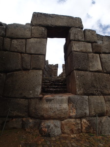 The Main Gate to the Fortress of Sacsayhuaman