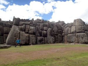 Imposing fortress of Sacsayhuaman