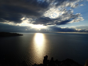 Another sunset over Lake Titicaca