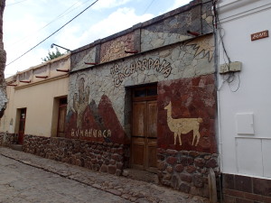 Nicely decorated Houses in Humahuaca