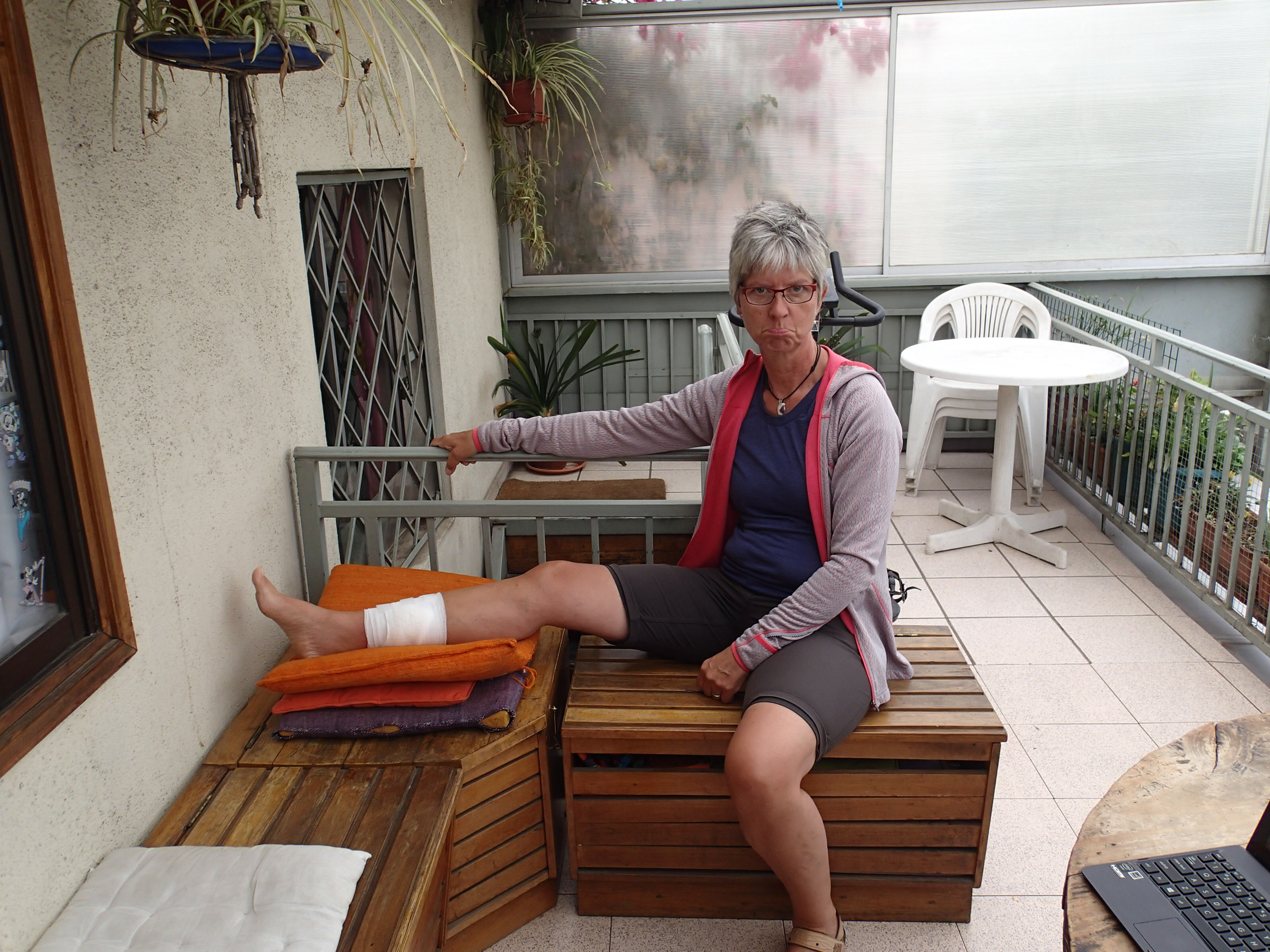 Recuperating in Santiago de Chile