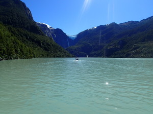 Laguna and Mirador Glacier at Parque National Queulat
