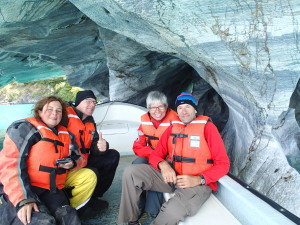 Lago General Carrera and Marble Caves in good company