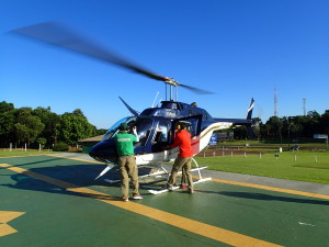 First Helicopter ride for us ever, what an experience