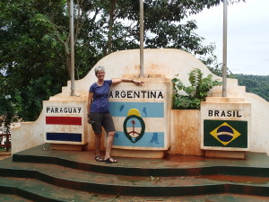 Three countries join near Puerto Iguazu