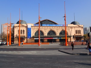 Old Central Train Station in Santiago